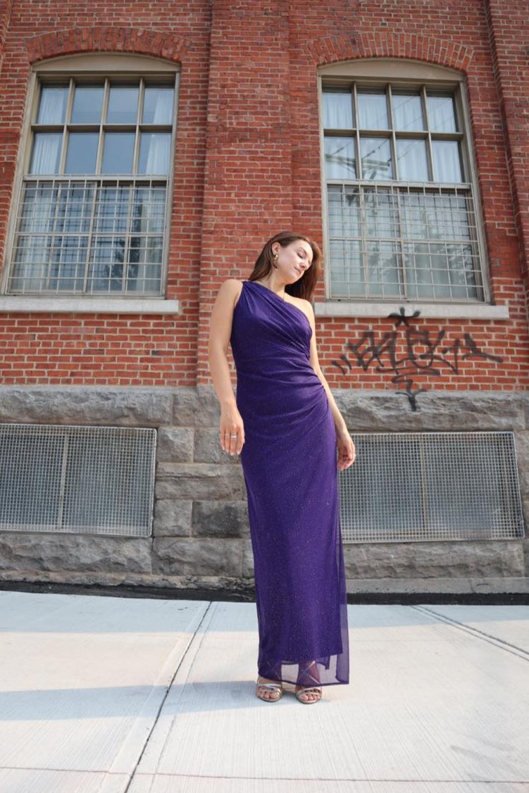 Vintage y2k full length formal dress