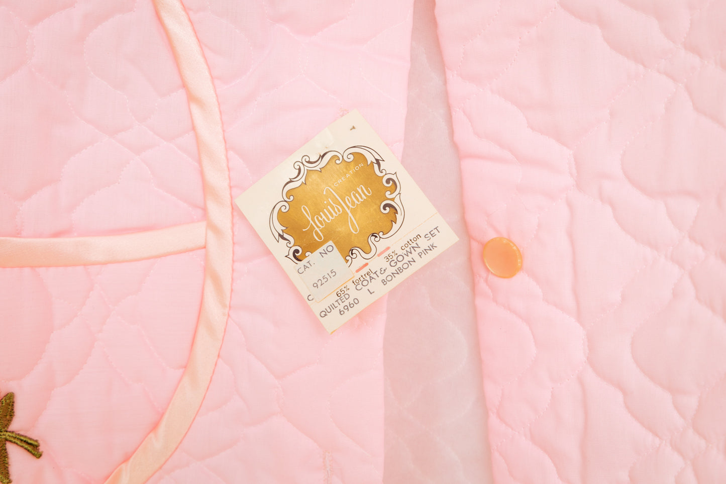 Vintage 60’s Retro Quilted Jacket