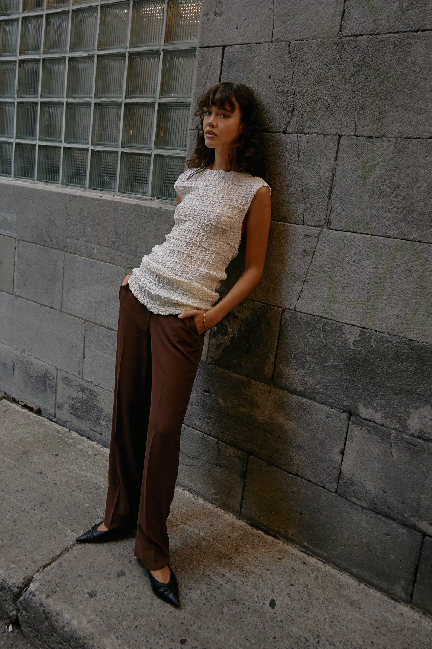 Vintage Brown 70's Suit