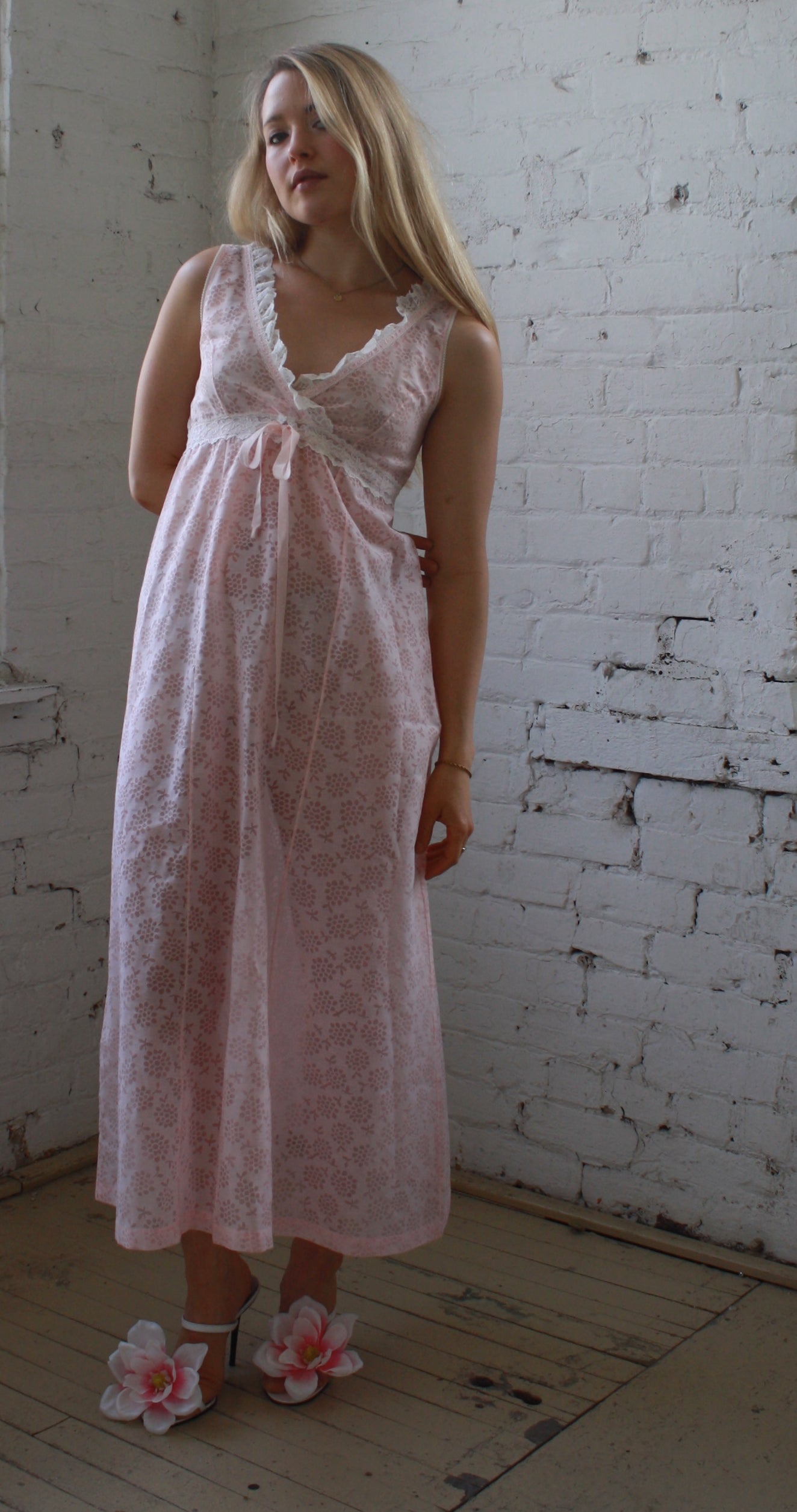 Vintage 60's coquette matching set