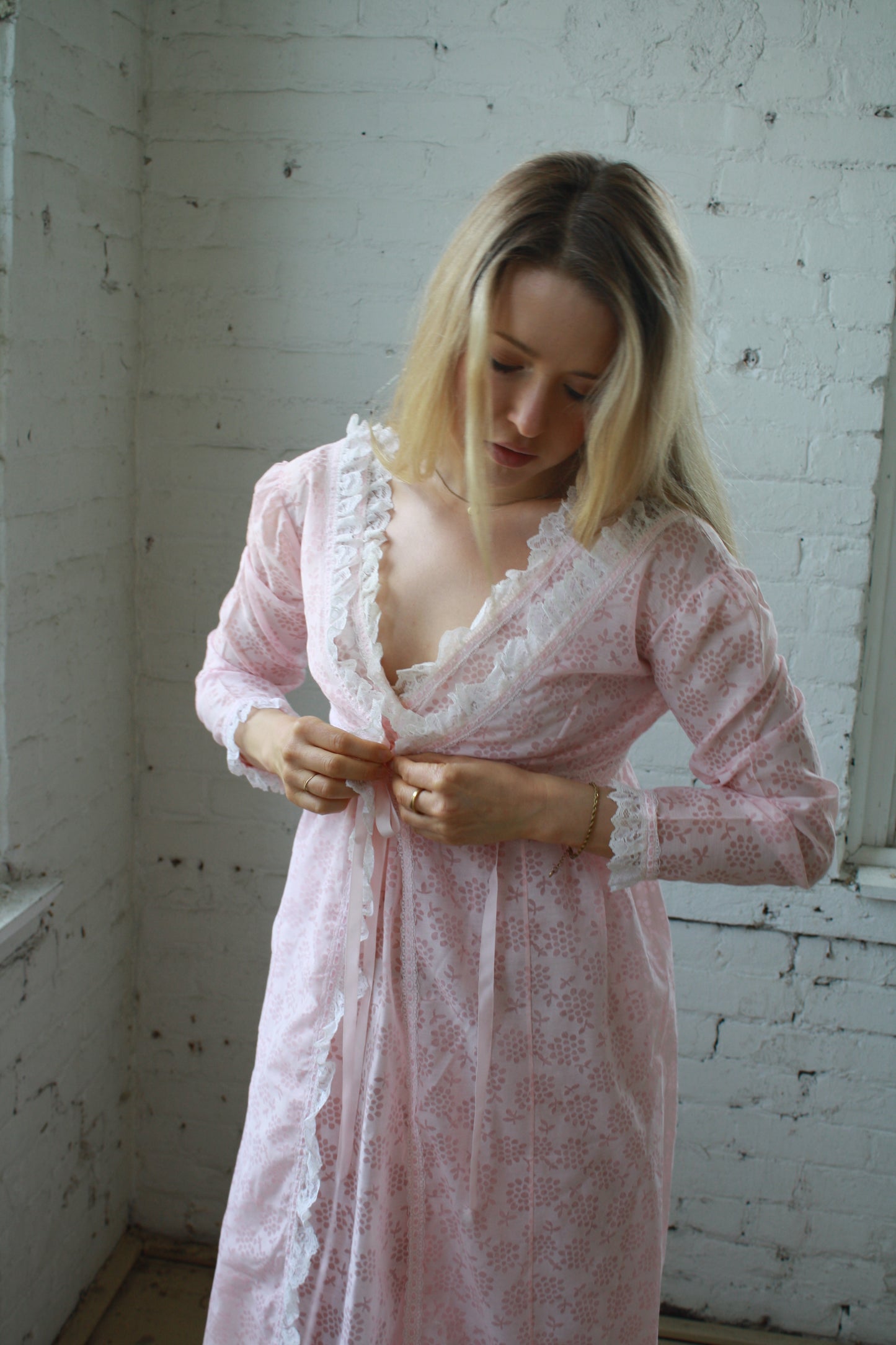 Vintage 60's coquette matching set