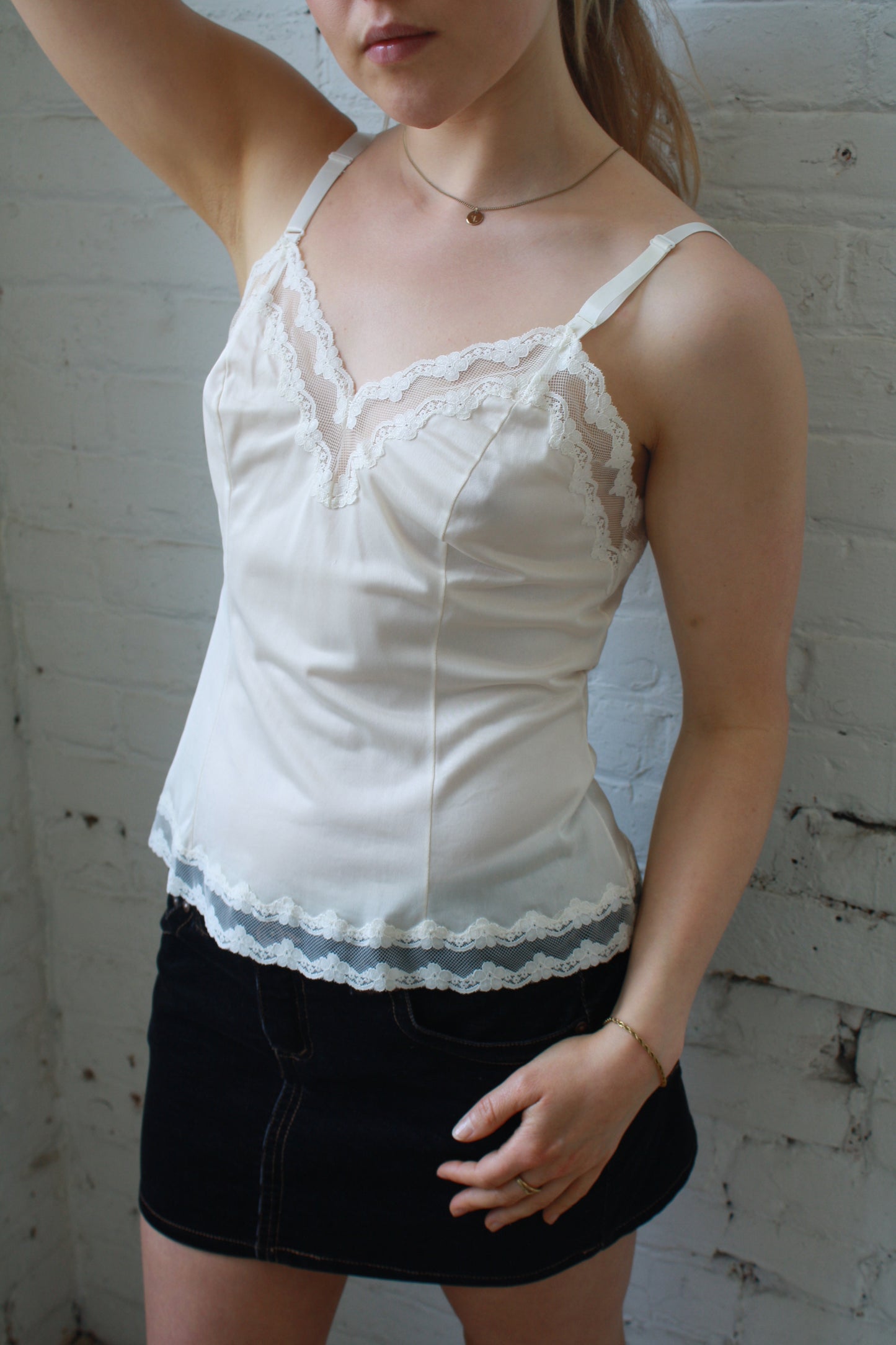 Vintage 70’s camisole slip tank top