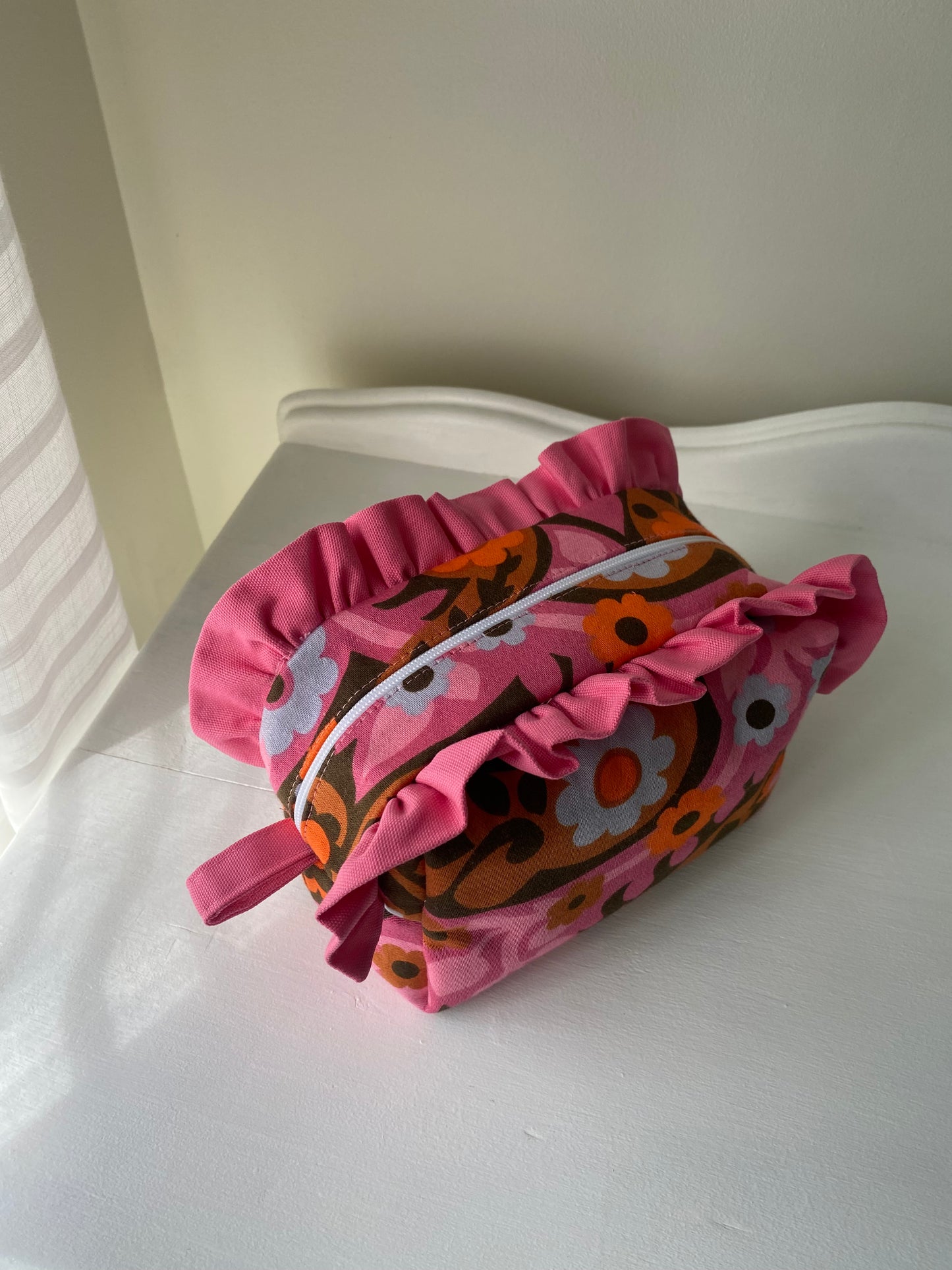 Makeup bag - 1960's Marimekko fabric