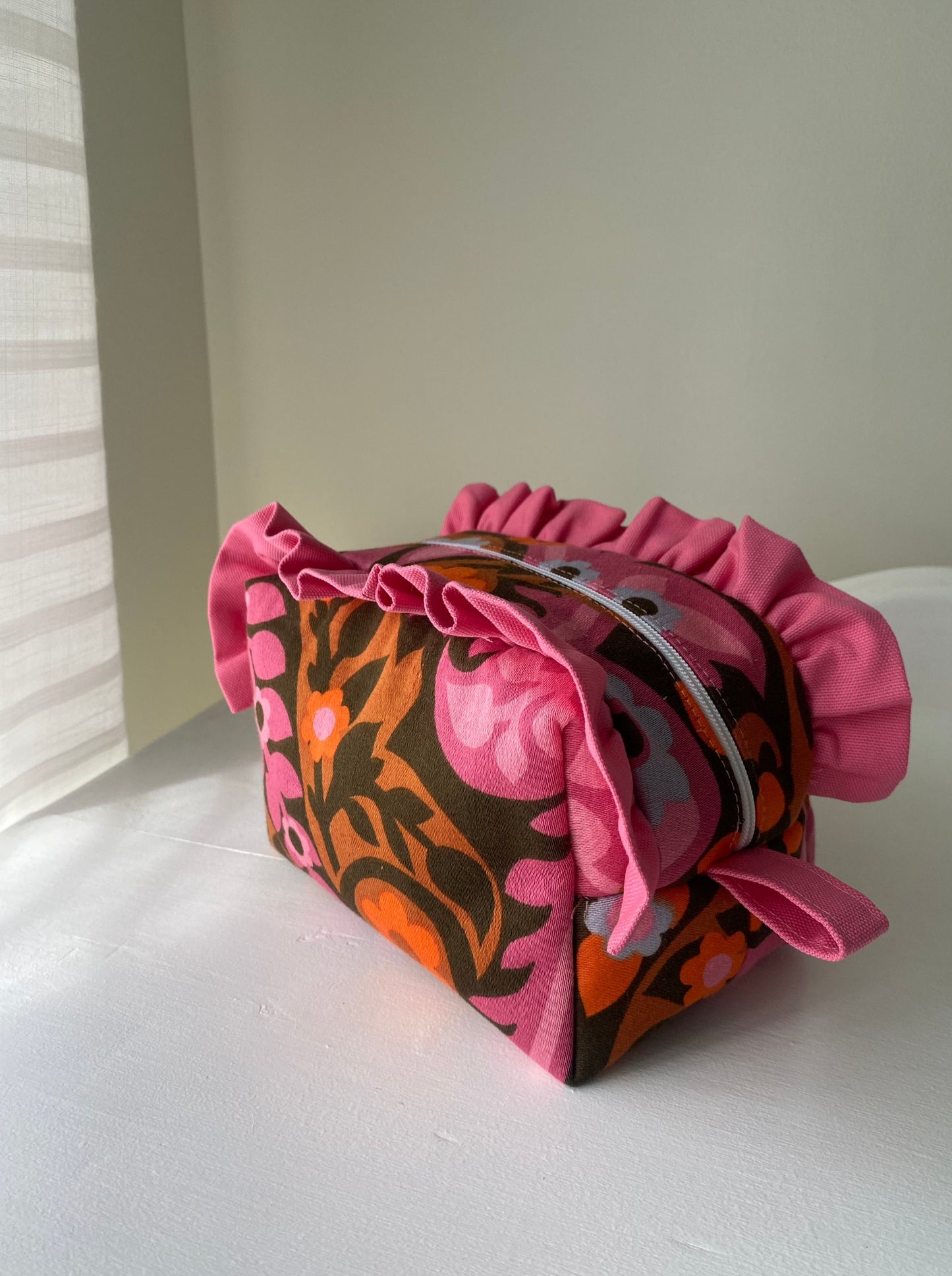 Makeup bag - 1960's Marimekko fabric