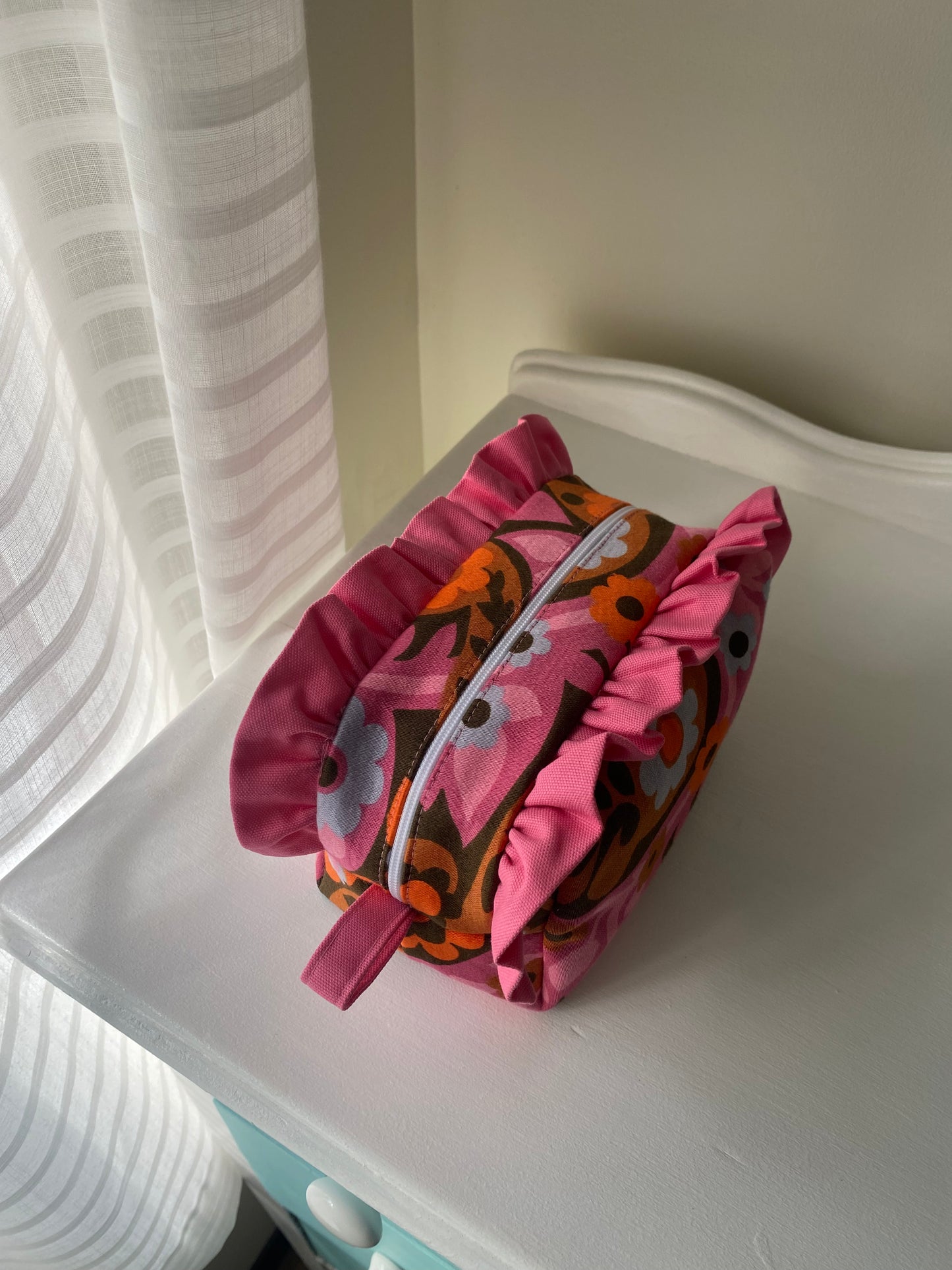 Makeup bag - 1960's Marimekko fabric