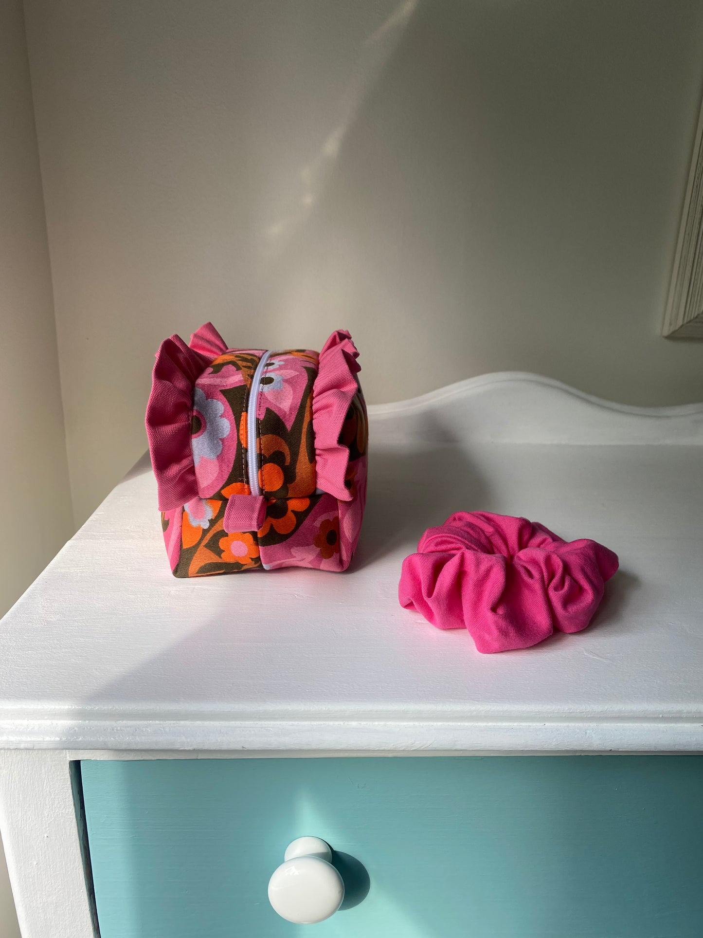 Makeup bag - 1960's Marimekko fabric