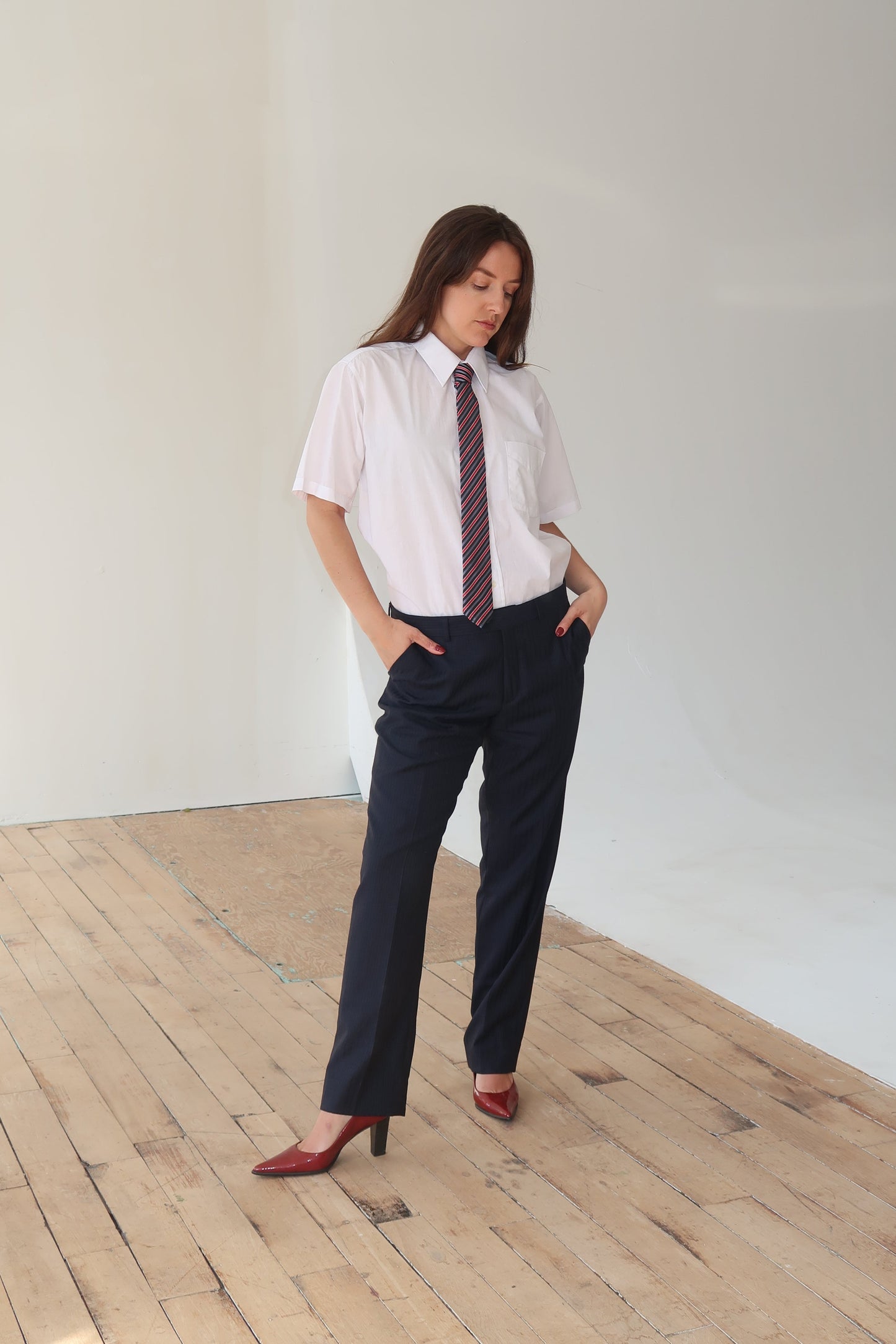 Vintage 80s Knit Button-Up Vest