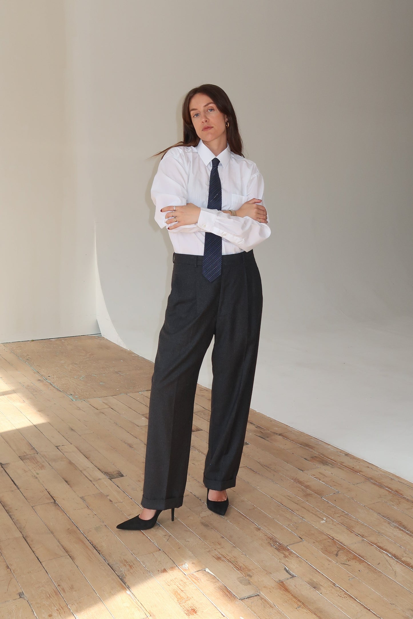 Vintage 90's Giorgio Armani Menswear Trousers - Made in Italy