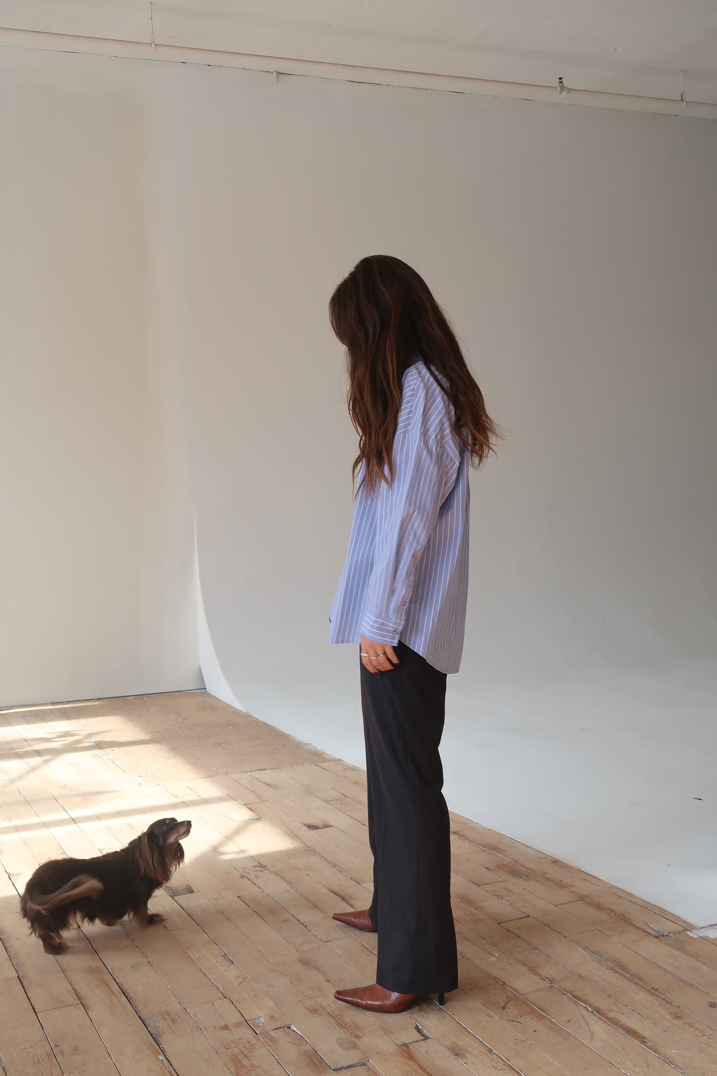 Vintage Striped Cotton Shirt