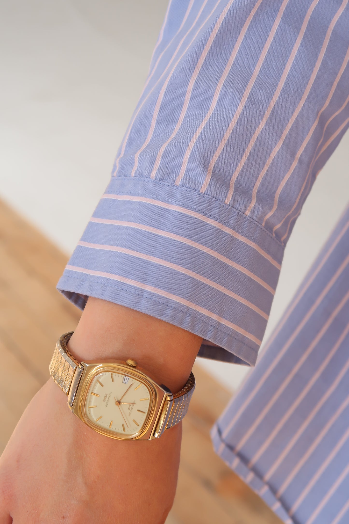 Vintage Striped Cotton Shirt