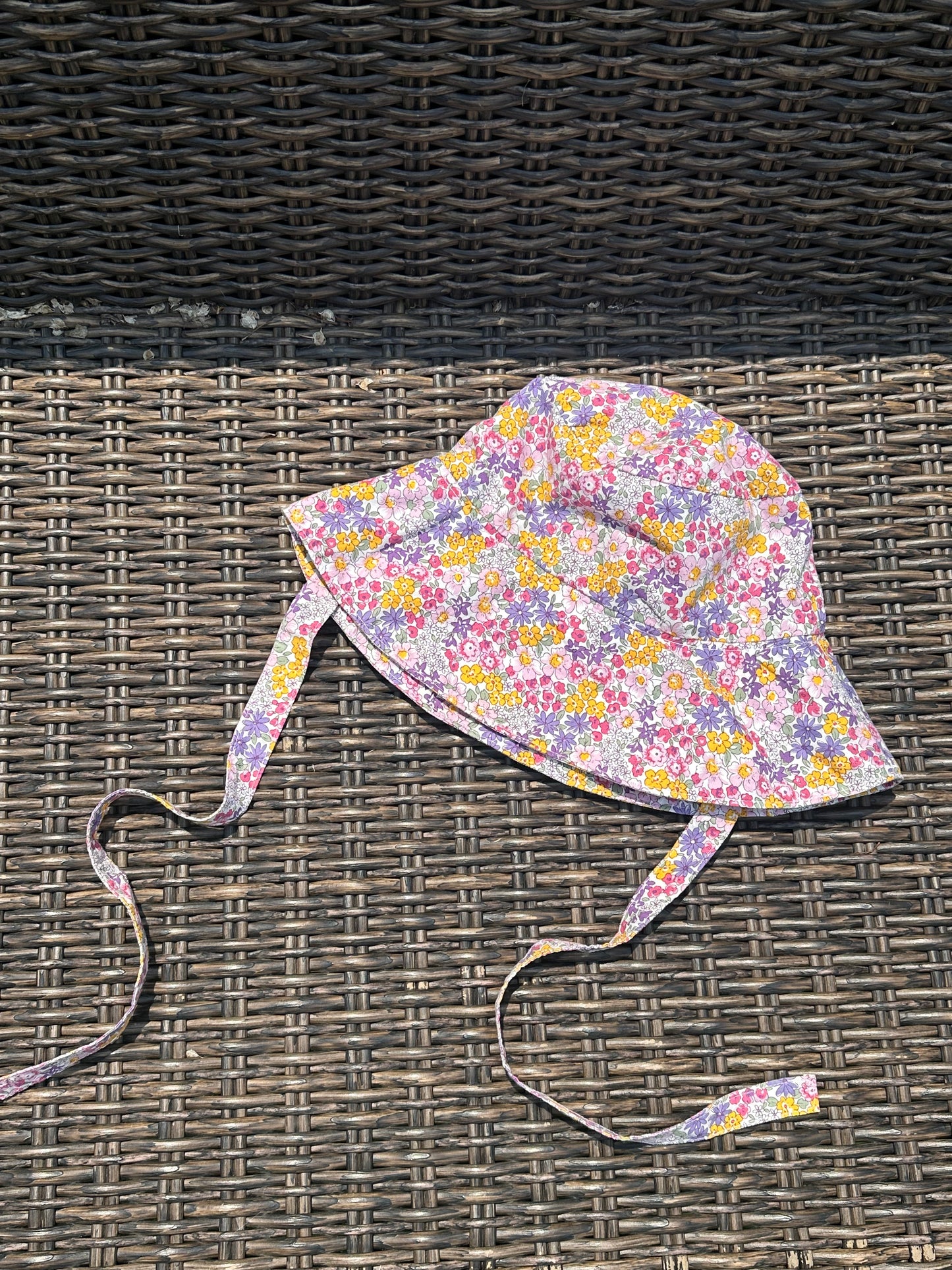 Cotton large brim summer hat