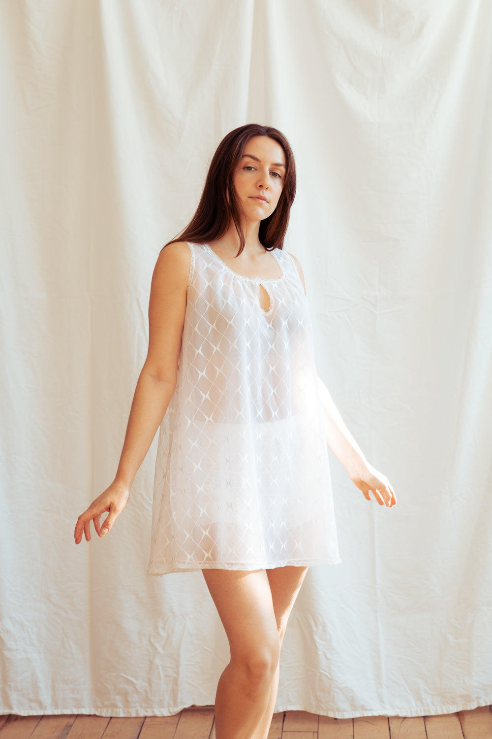 Vintage 60’s sheer babydoll dress