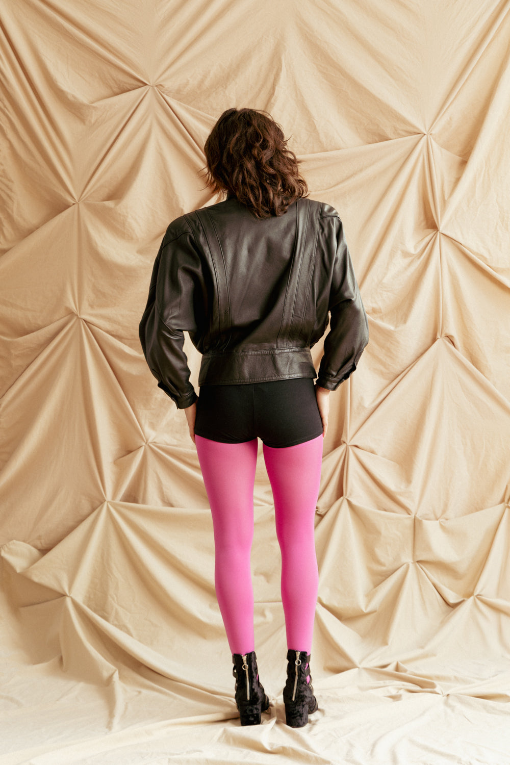 1980s Vintage Leather Jacket – Genuine Leather