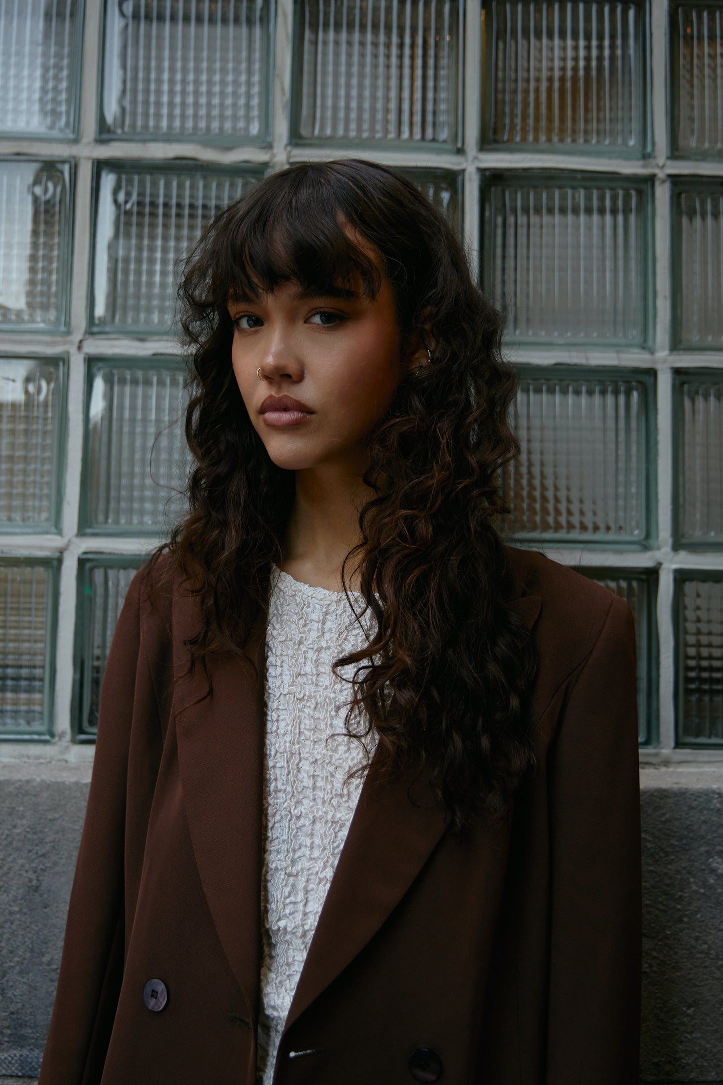 Vintage Brown 70's Suit