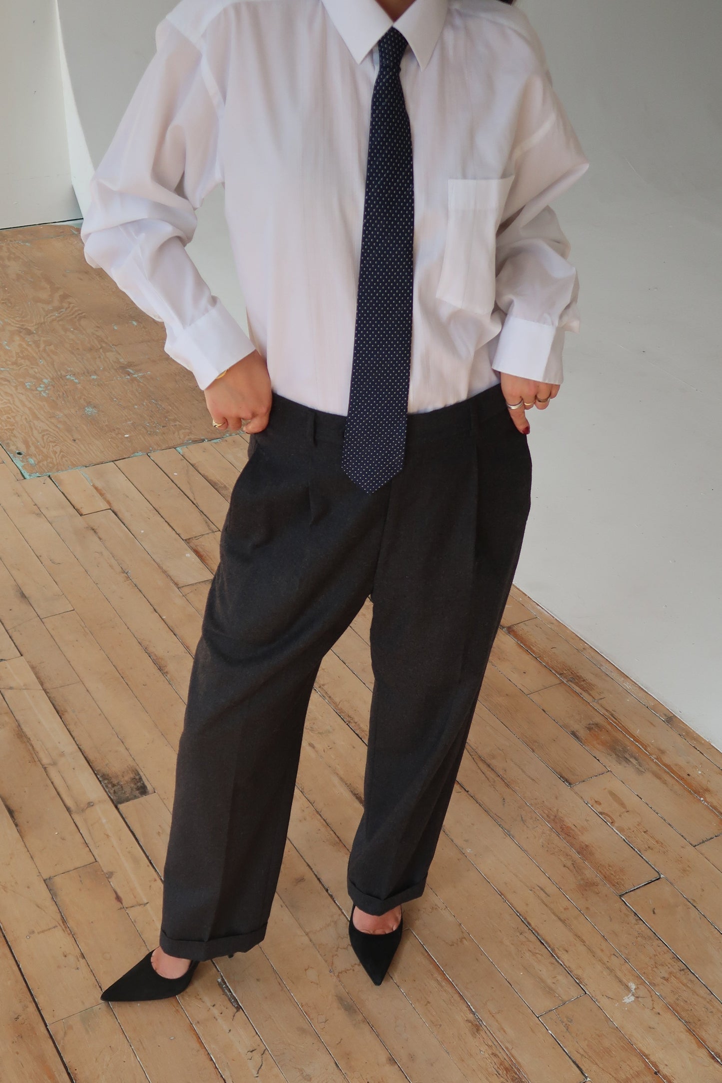 Vintage 90's Giorgio Armani Menswear Trousers - Made in Italy