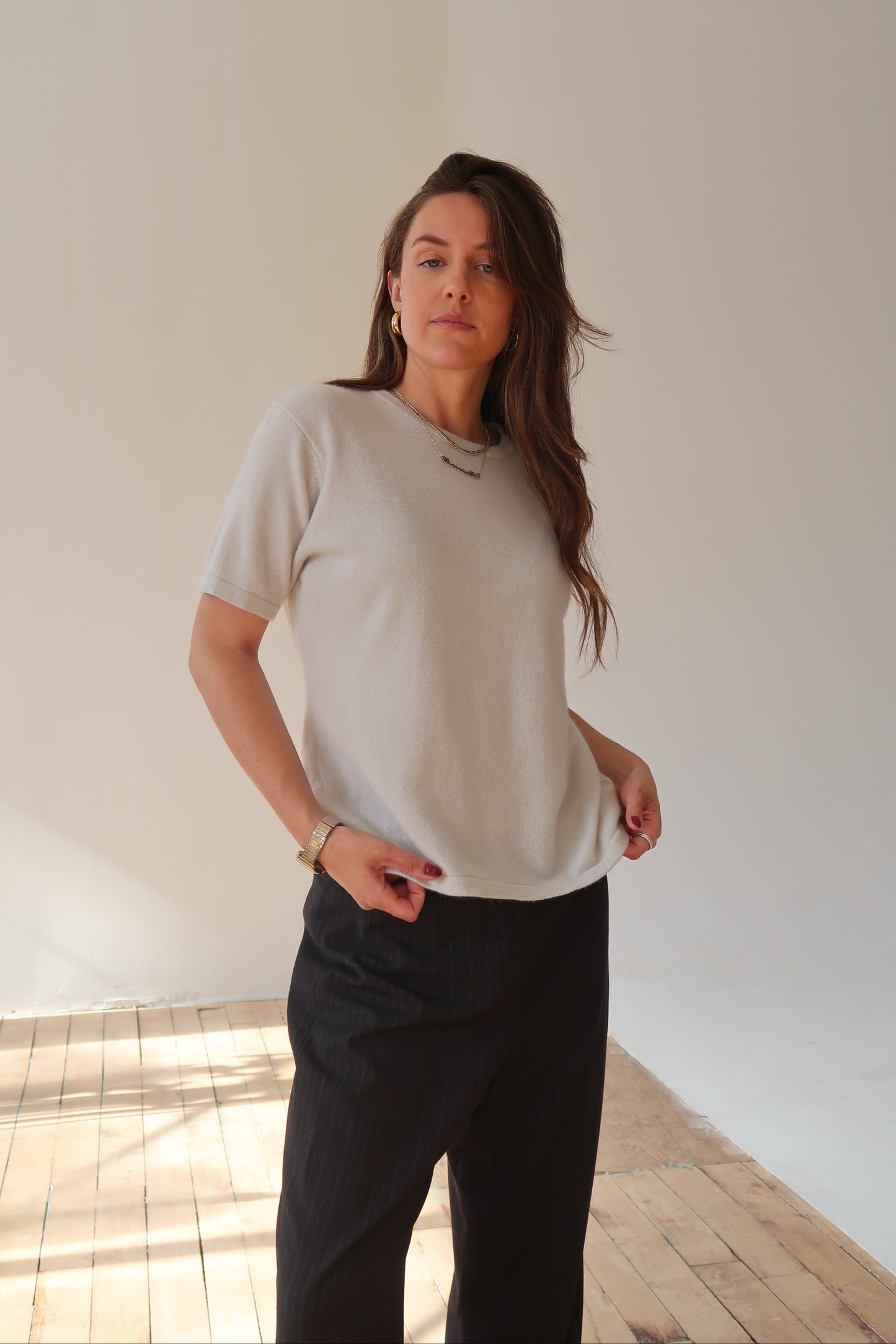 Vintage Luxurious Cashmere T-Shirt