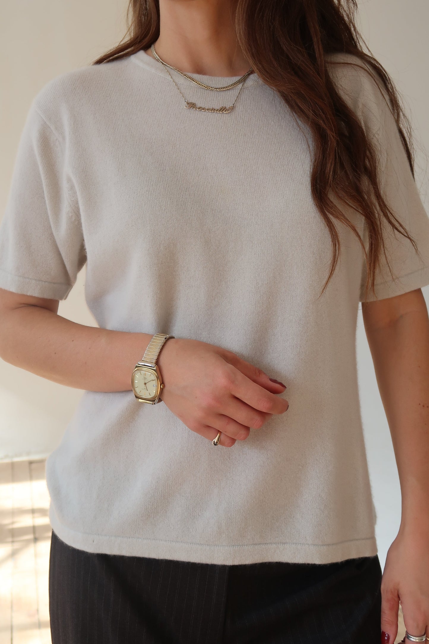 Vintage Luxurious Cashmere T-Shirt