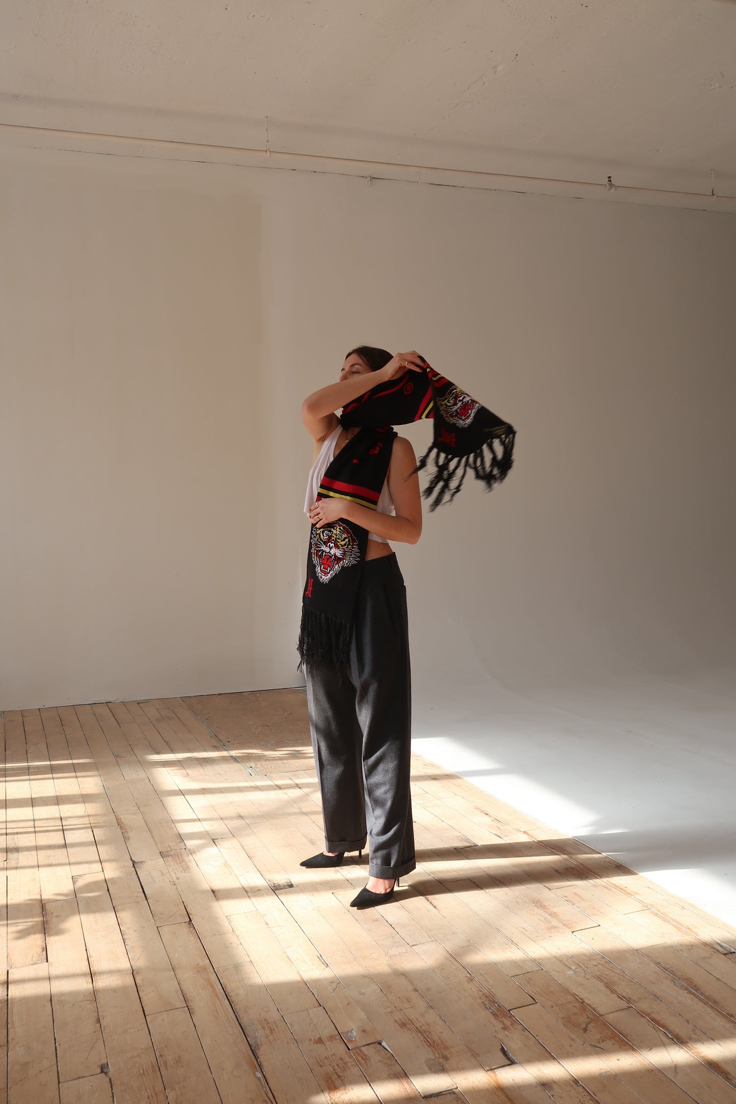 Vintage Y2K Ed Hardy Scarf