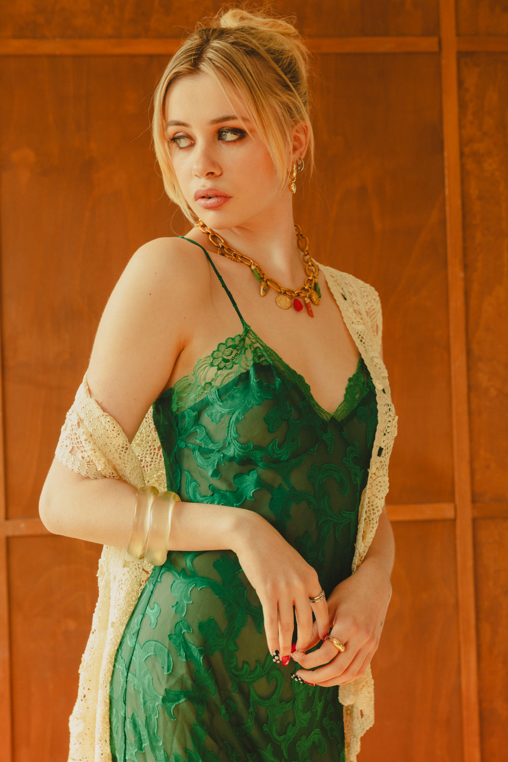 Vintage 90's Crochet Vest