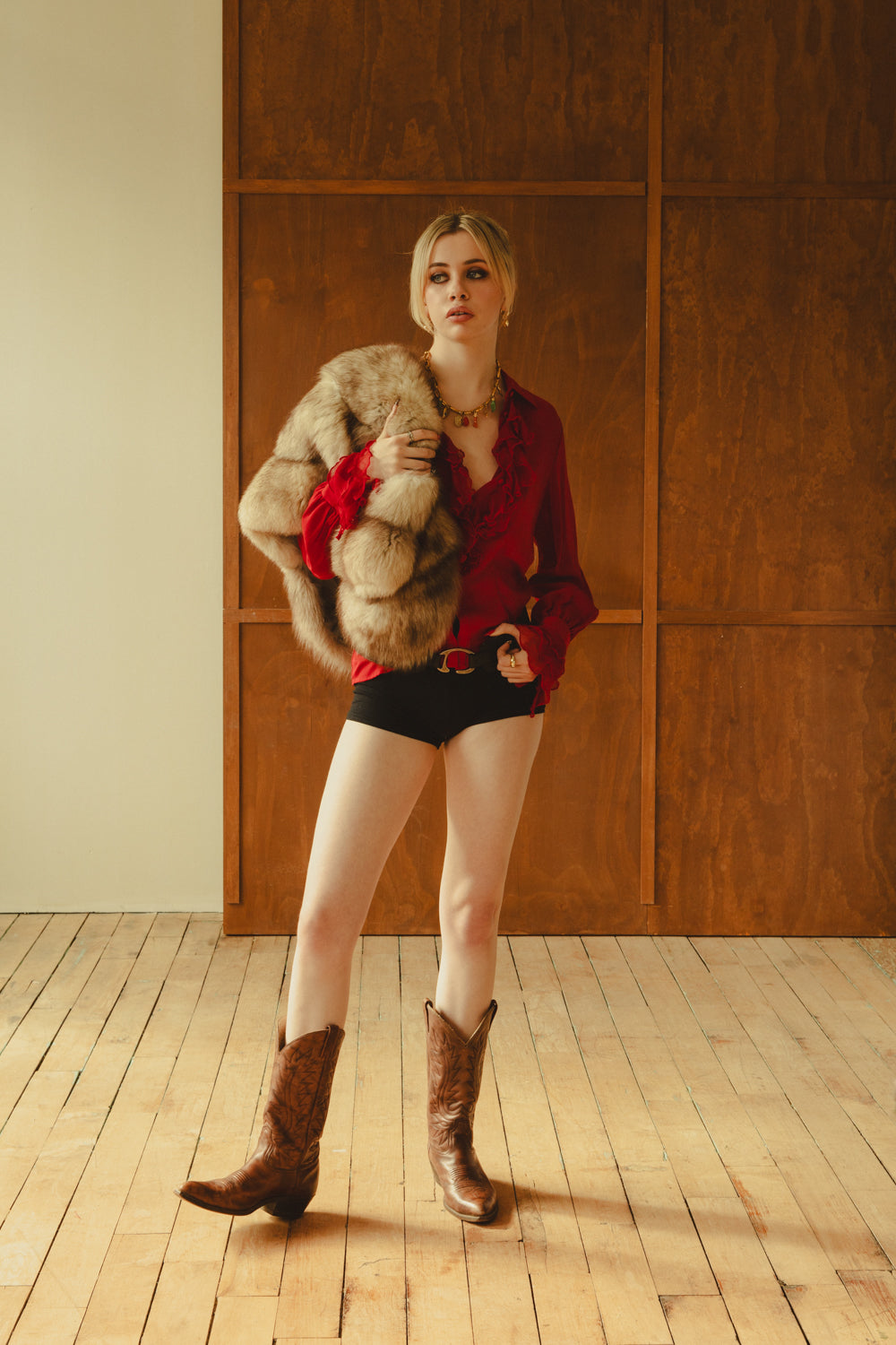 Vintage 1950's Fur Stole