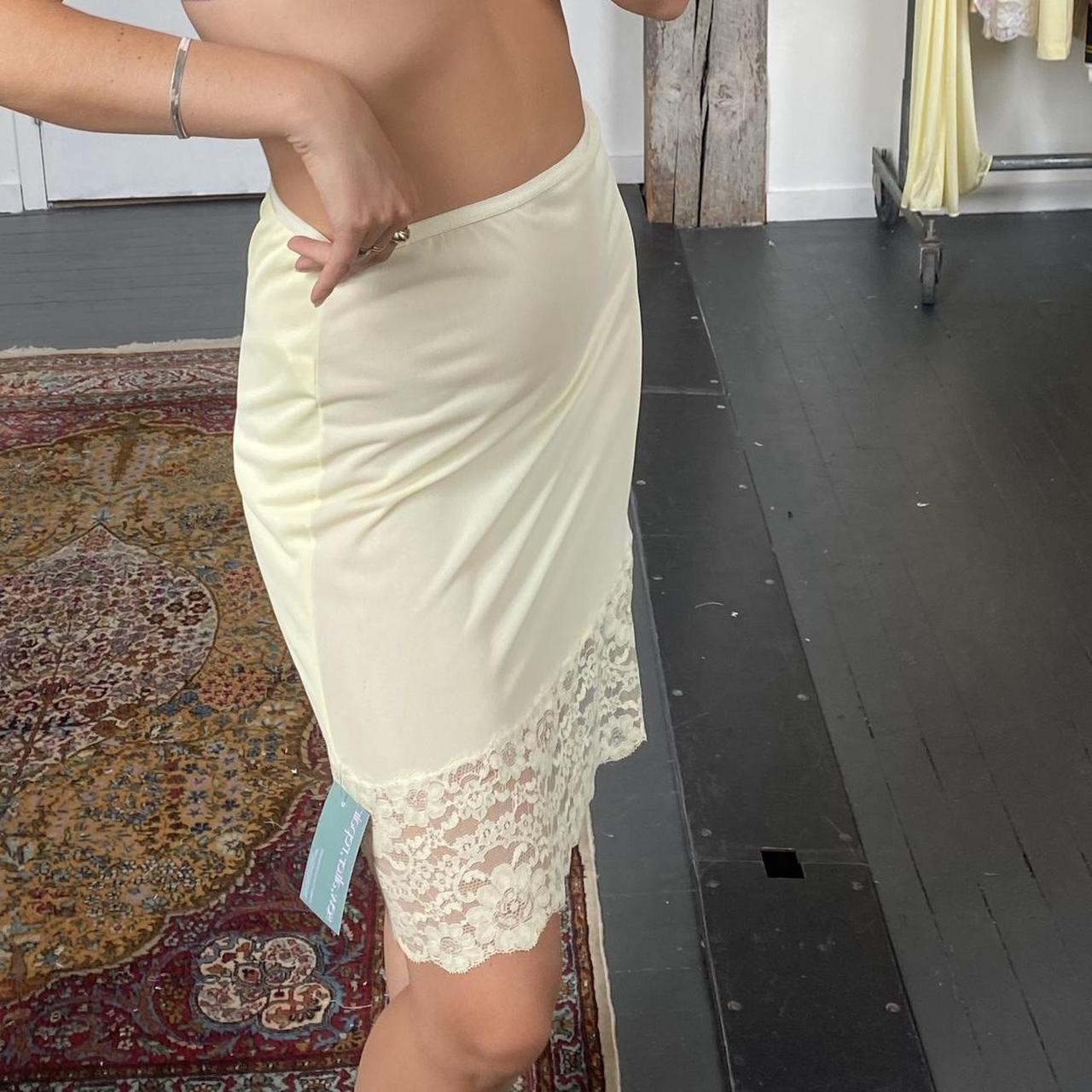 Vintage slip skirt