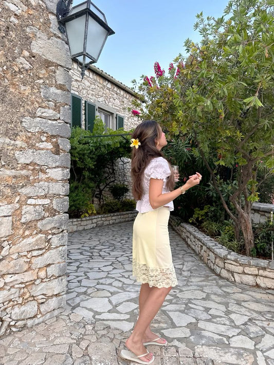 Vintage slip skirt